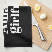 Ik hou van mijn geweldige Vriendin Ik hart mijn he Theedoek (Quarter Fold)