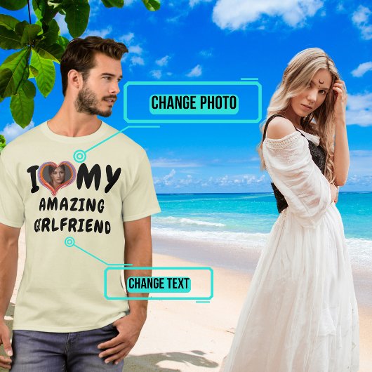 Ik hou van mijn geweldige Vriendin T-shirt