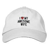 Ik hou van mijn geweldige vrouw pet (Voorkant)