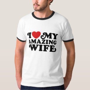 Ik hou van mijn geweldige vrouw t-shirt