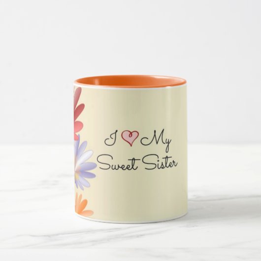 Ik hou van mijn geweldige zuster mok (Midden)