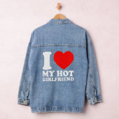 Ik hou van mijn GF. Ik hoor mijn Vriendin GF Coupl Denim Jacket (Hangar)
