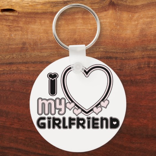 ik hou van mijn gf sleutelhanger (Voorkant)