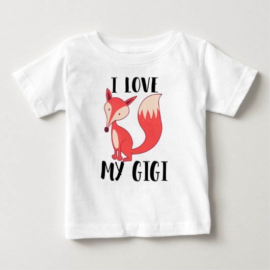 Ik hou van mijn Gigi Baby T-Shirt (Voorkant)