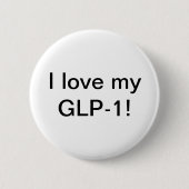 Ik hou van mijn GLP-1 Ronde Button 5,7 Cm (Voorkant)