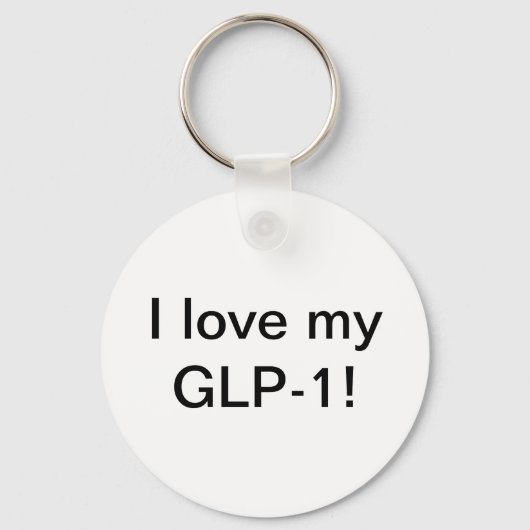 Ik hou van mijn GLP-1 Sleutelhanger (Voorkant)