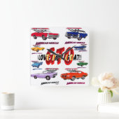 Ik hou van mijn Goat Wall klok (Huis)