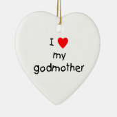 Ik hou van mijn god keramisch ornament (Rechts)