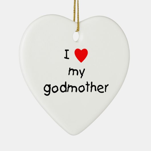 Ik hou van mijn god keramisch ornament (Rechts)