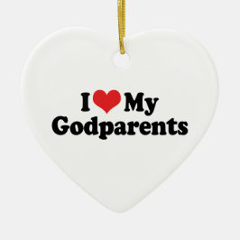 Ik hou van mijn godouderlijk Ornament