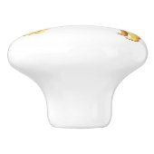 Ik hou van mijn Golden Keramische Knop (Zijkant)