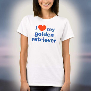 Ik hou van mijn Golden Retriever T-shirt
