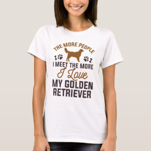 Ik hou van mijn Golden Retriever T-shirt