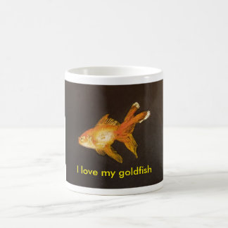 Ik hou van mijn Goldfish Koffiemok