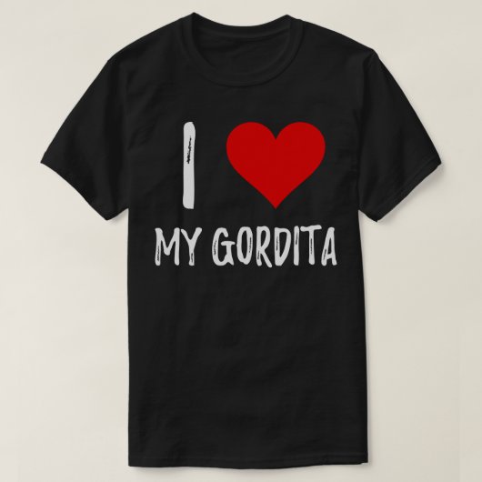 Ik hou van mijn Gordita Funny T-Shirt (Design voorkant)