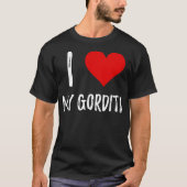 Ik hou van mijn Gordita Funny T-Shirt (Voorkant)