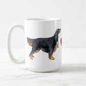 Ik hou van mijn Gordon Setter Koffiemok (Links)