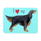 Ik hou van mijn Gordon Setter Magneet (Horizontaal)