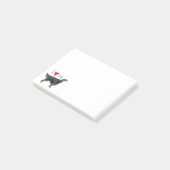 Ik hou van mijn Gordon Setter Post-it® Notes (Schuin)