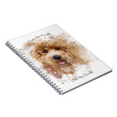 Ik hou van mijn gouden doedel notitieboek (Rechterzijde)