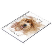 Ik hou van mijn gouden doedel notitieboek (Linkerzijde)