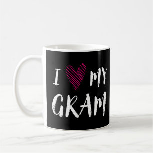 Ik hou van mijn Gram Family Outfit Relatives Costu Koffiemok