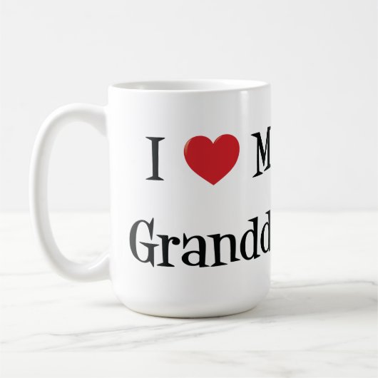 Ik hou van mijn Granddog Mok (Links)