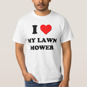 Ik hou van mijn grasmaaier t-shirt