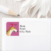 Ik hou van mijn Greyhound Etiket (Insitu)