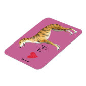 Ik hou van mijn Greyhound Magneet (Linkerzijde)