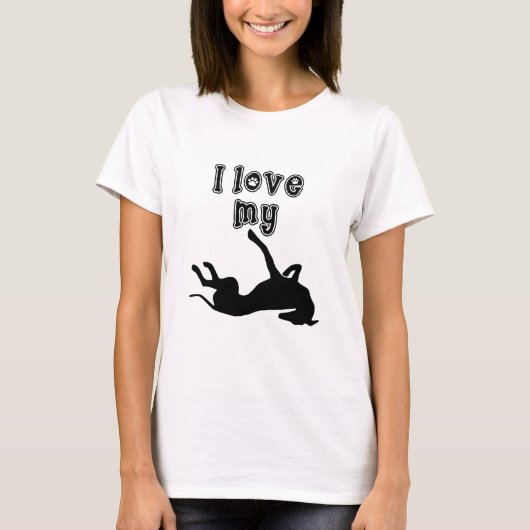 Ik hou van mijn Greyhound T-shirt (Voorkant)