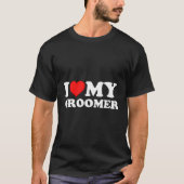 Ik hou van mijn groomer t-shirt (Voorkant)