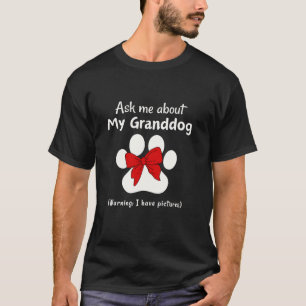 Ik hou van mijn groothond Oma Opa Coquette Bo T-shirt