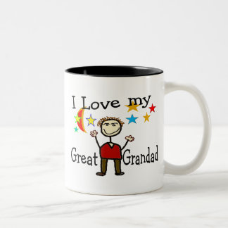 Ik hou van mijn grootkeuken-koffie-Mok Tweekleurige Koffiemok