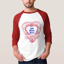 Ik hou van mijn grootouders! Foto Red Hearts T-shirt