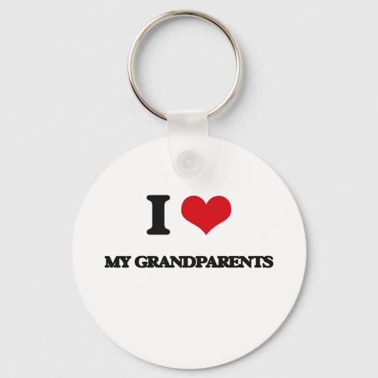 Ik hou van mijn grootouders sleutelhanger (Voorkant)