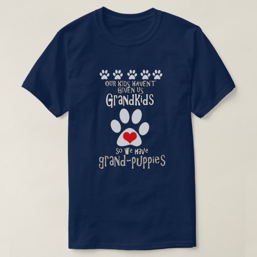 Ik hou van mijn grootpups t-shirt (Design voorkant)