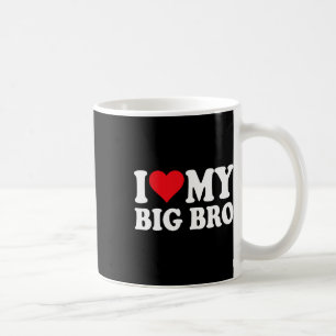 Ik hou van mijn grote broer Ik hart mijn grote bro Koffiemok