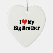 Ik hou van mijn grote broer ornament (Rechts)