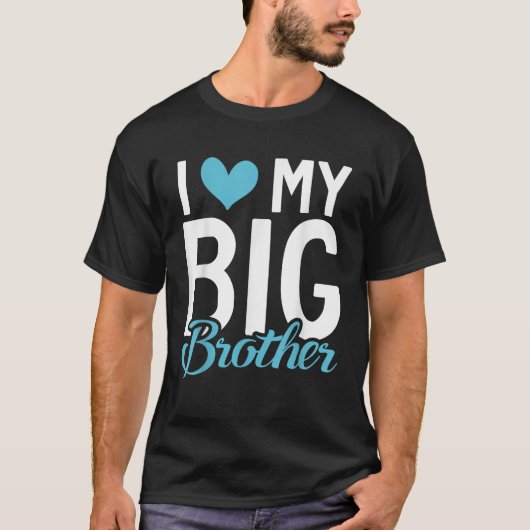 Ik hou van mijn grote broer T Shirt (Voorkant)