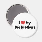 Ik hou van mijn grote broers magneet (Voorkant / Achterkant)
