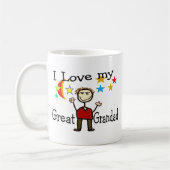 Ik hou van mijn grote grootvader koffiemok (Links)