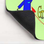 Ik hou van mijn grote opa muismat (Hoek)