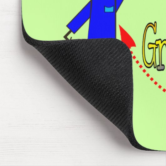 Ik hou van mijn grote opa muismat (Hoek)