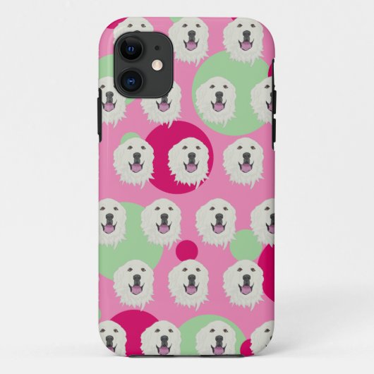 Ik hou van mijn Grote Pyreneeën Case-Mate iPhone Case (Achterkant)