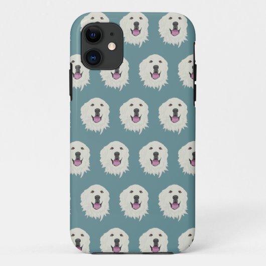 Ik hou van mijn Grote Pyreneeën Case-Mate iPhone Case (Achterkant)