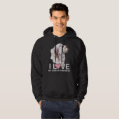 Ik hou van mijn grote Pyreneeën Hoodie (Voorkant volledig)