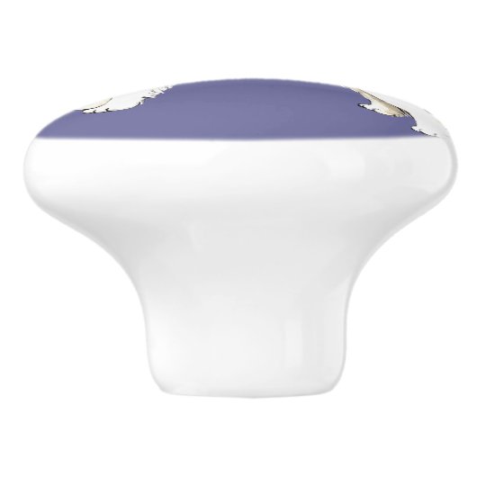 Ik hou van mijn Grote Pyreneeën Keramische Knop (Zijkant)