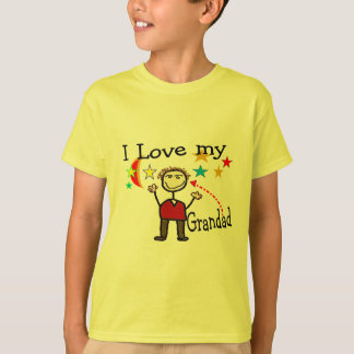 Ik hou van mijn grote vader t-shirt