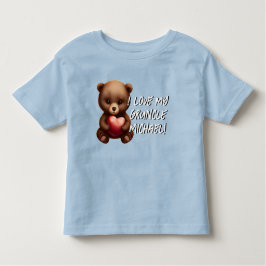 "Ik hou van mijn gruncle!" Beren welp Kinder Shirts